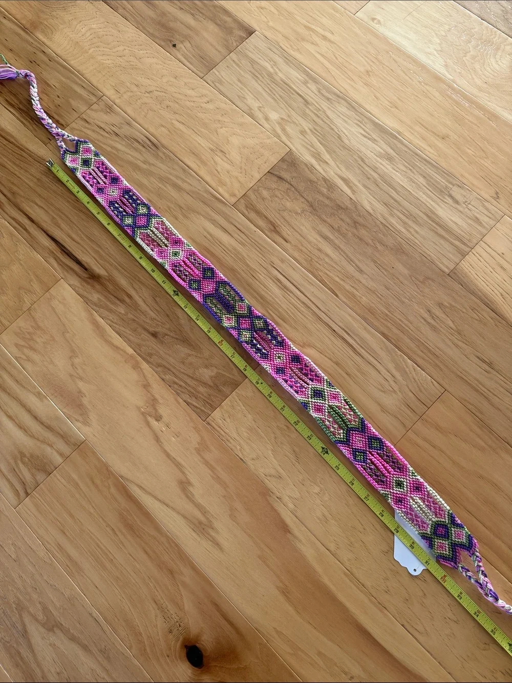 Handmade Handwoven Mexico Boho Belt
